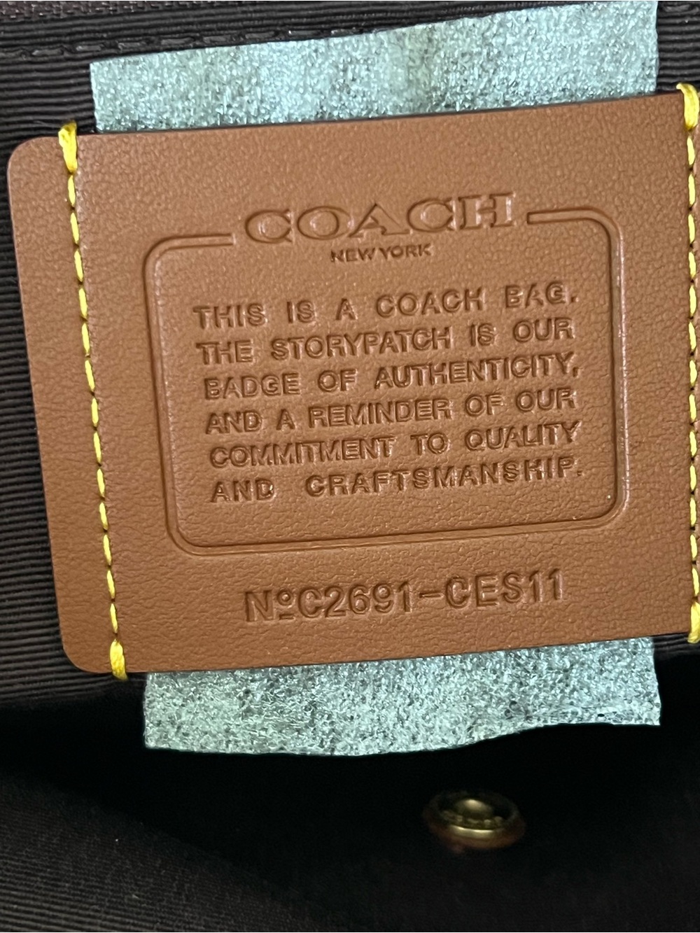 Coach Large Rowan Bag With Matching Wallet - Picture 5 of 11